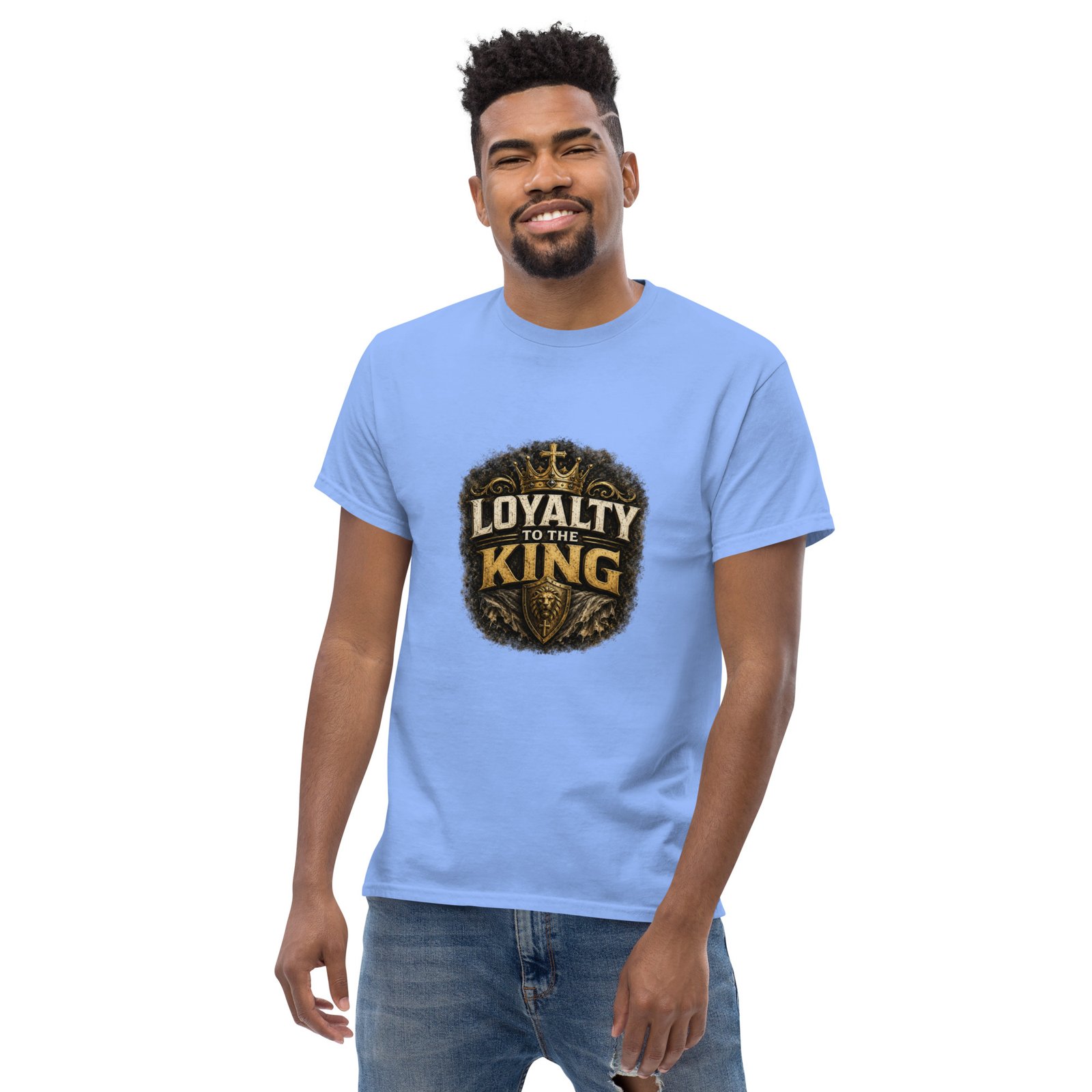 loyalty to the king — premium faith tee loyalty to the king — premium faith tee
