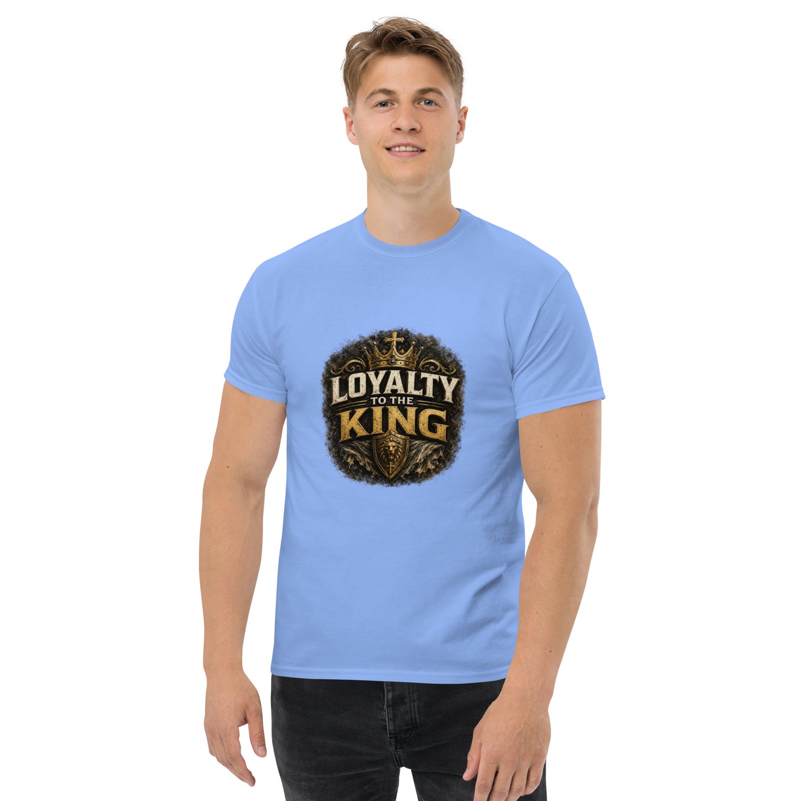 loyalty to the king — premium faith tee loyalty to the king — premium faith tee