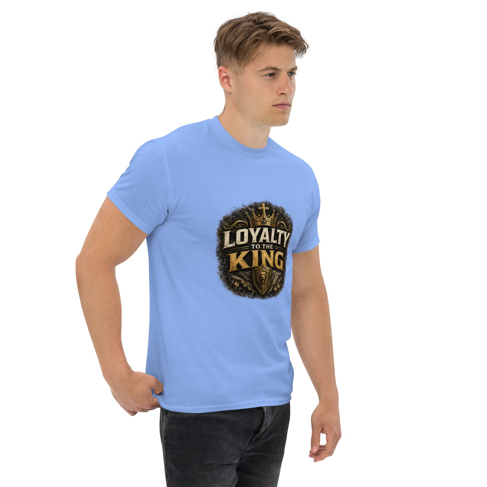 loyalty to the king — premium faith tee loyalty to the king — premium faith tee