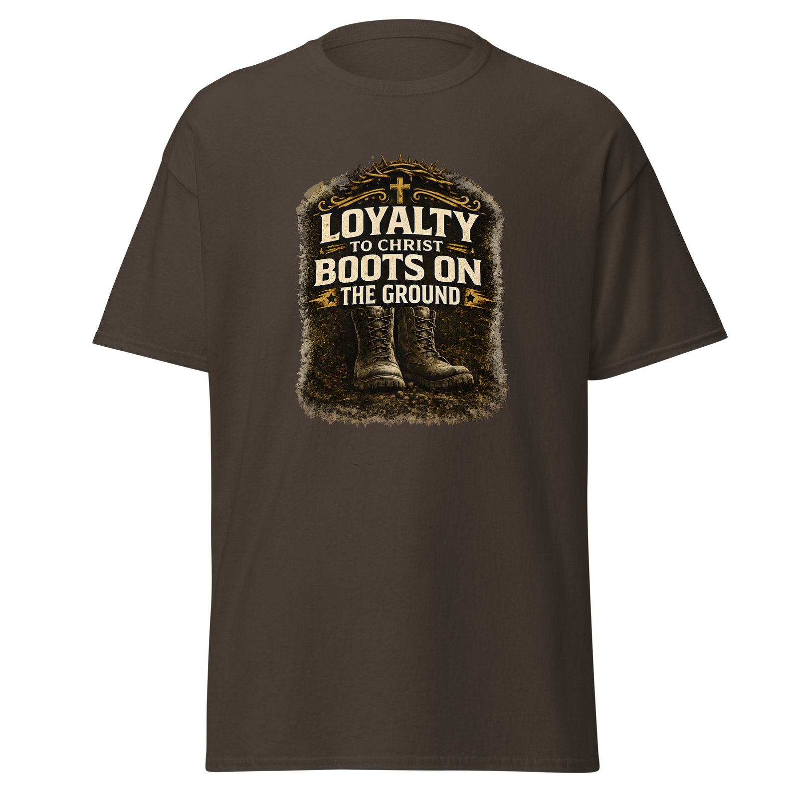 loyalty to christ — boots on the ground tee loyalty to christ — boots on the ground tee