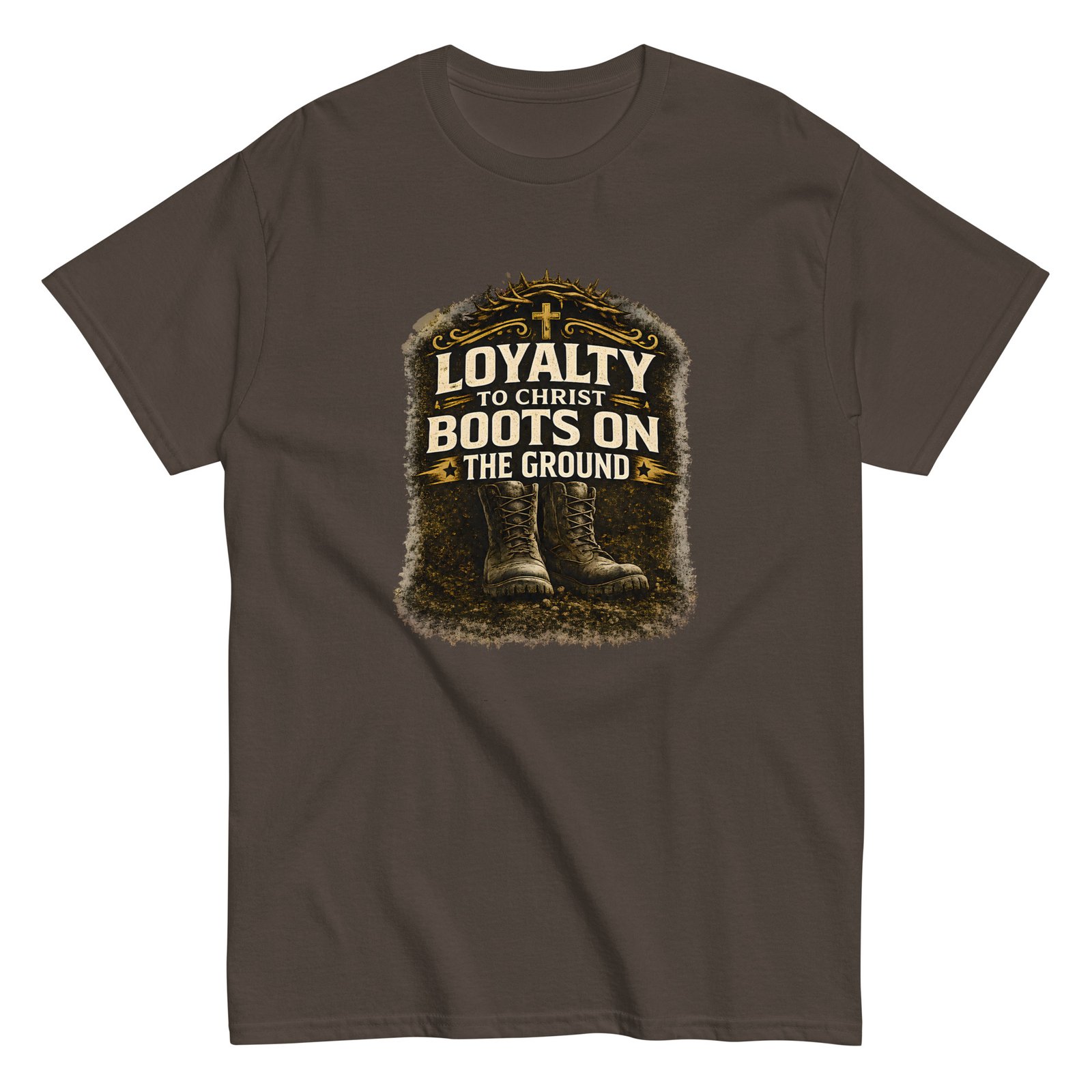 loyalty to christ — boots on the ground tee loyalty to christ — boots on the ground tee