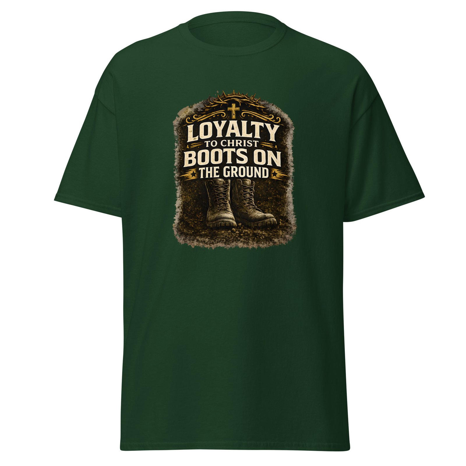 loyalty to christ — boots on the ground tee loyalty to christ — boots on the ground tee