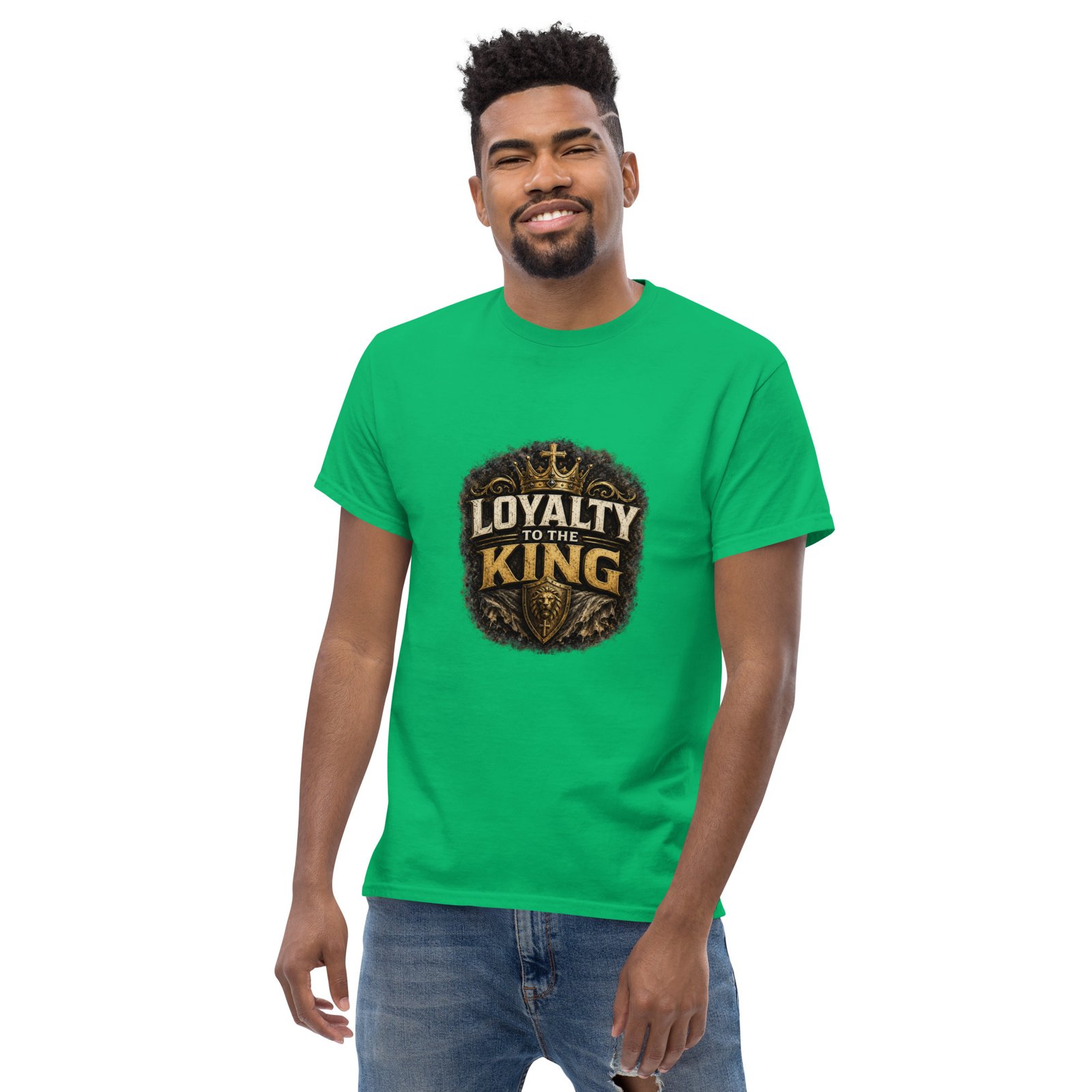 loyalty to the king — premium faith tee loyalty to the king — premium faith tee
