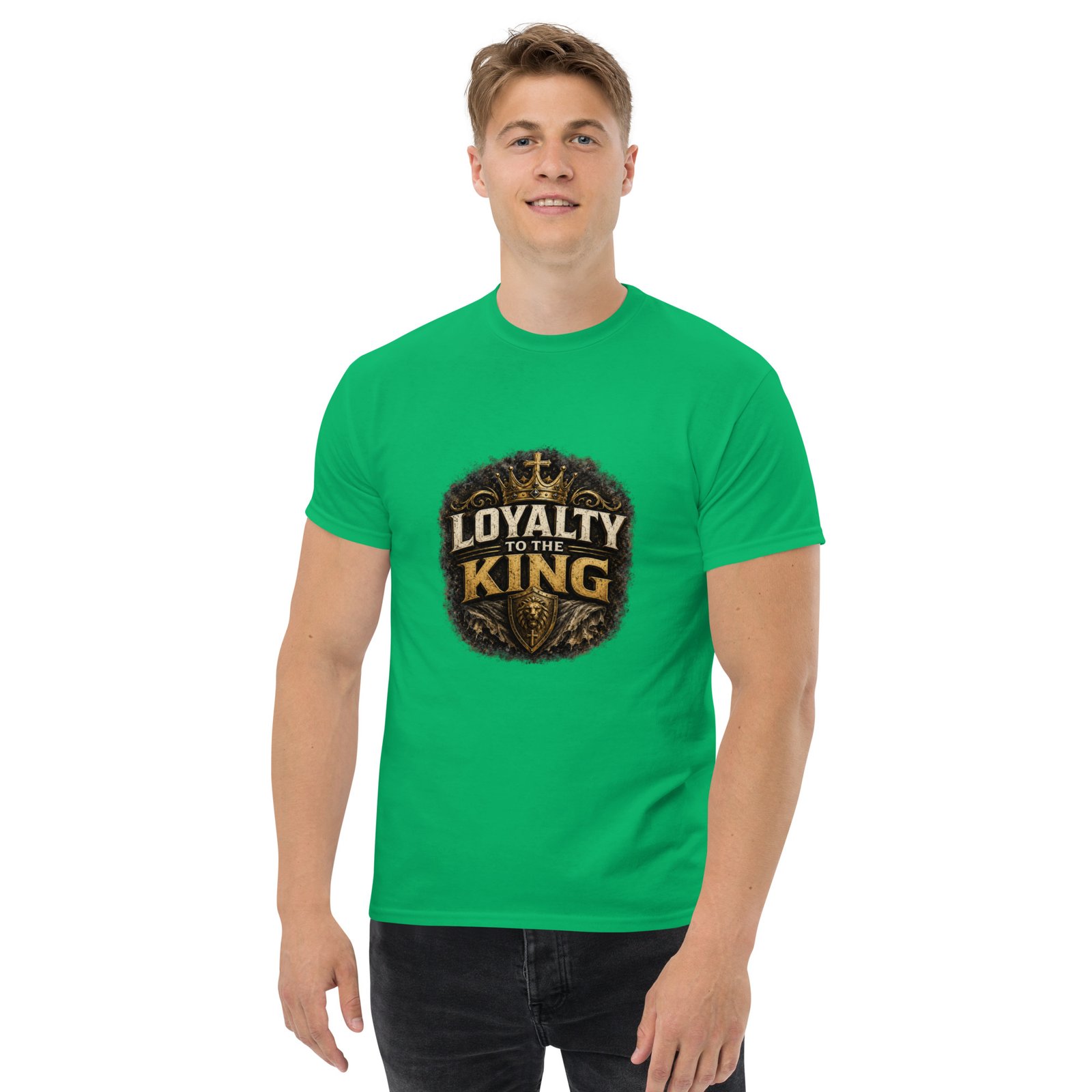 loyalty to the king — premium faith tee loyalty to the king — premium faith tee