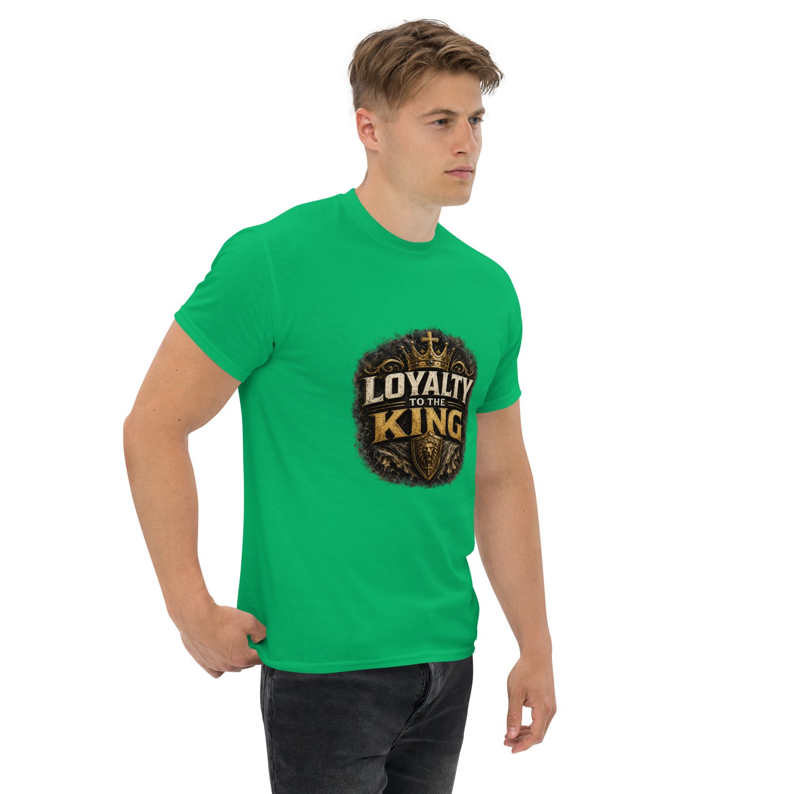 loyalty to the king — premium faith tee loyalty to the king — premium faith tee