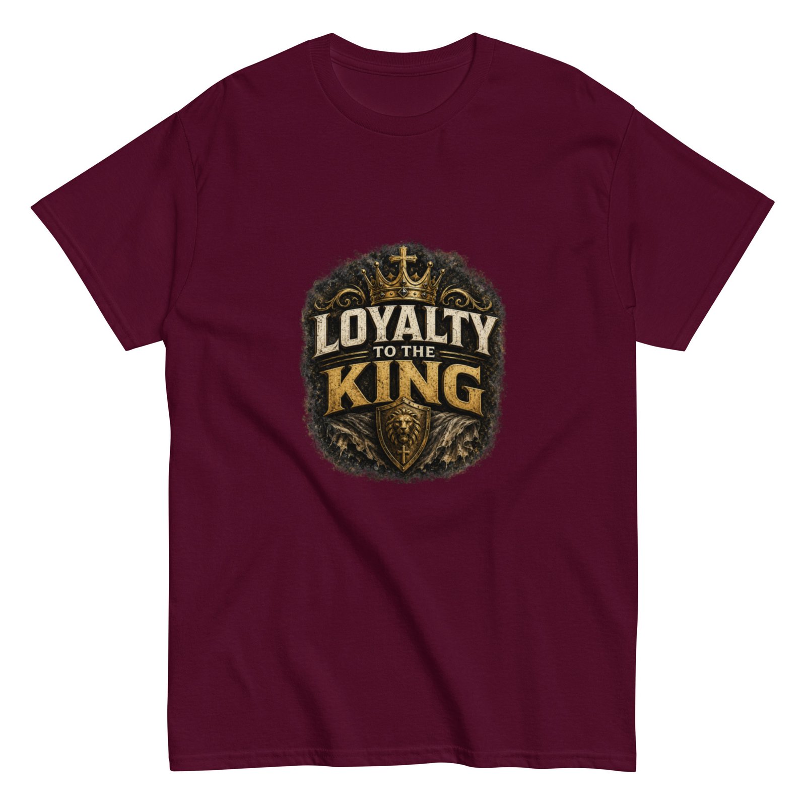 Powerful Loyalty to the King Men's Faith Tee lPowerful Loyalty to the King men's Christian T-shirt