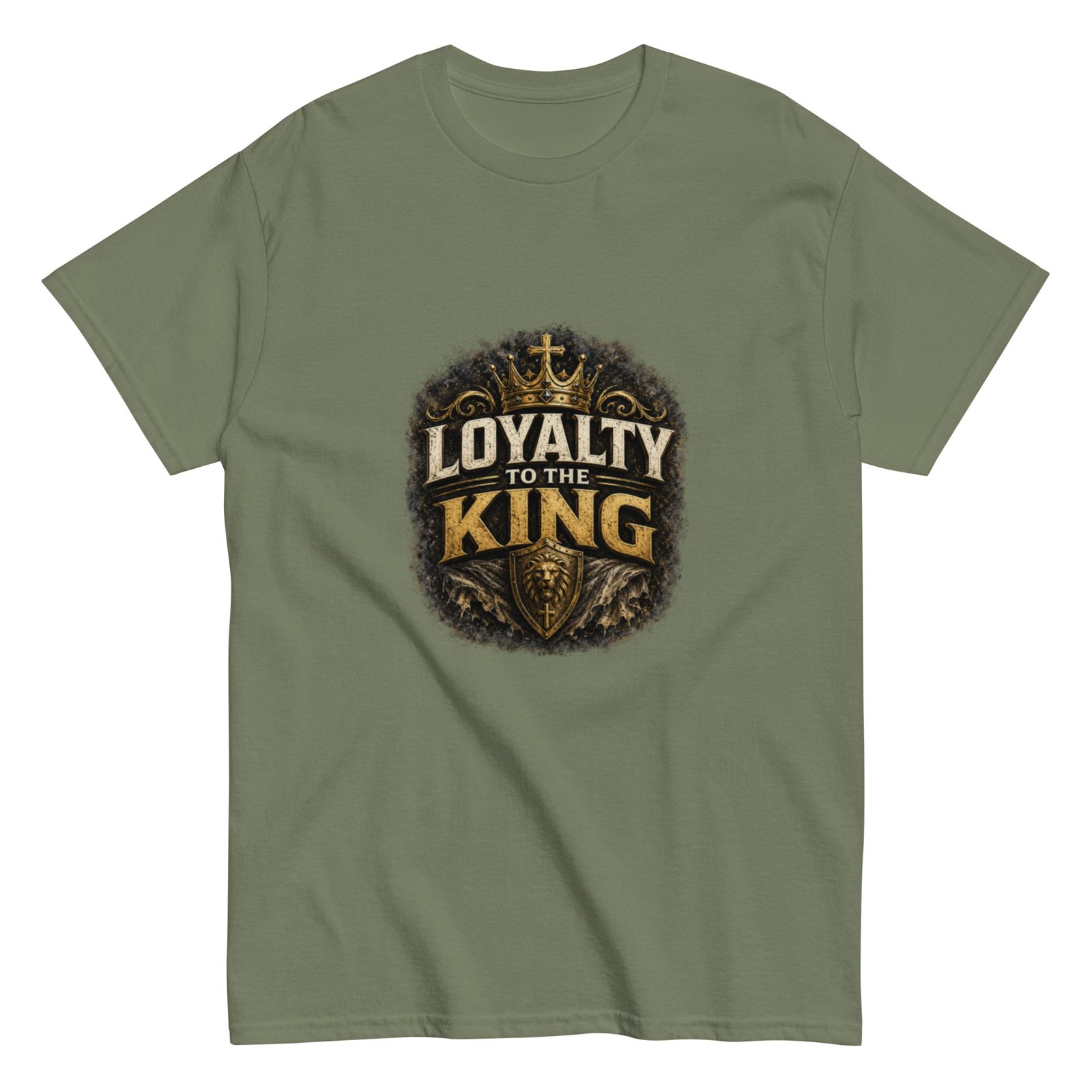 loyalty to the king — premium faith tee loyalty to the king — premium faith tee