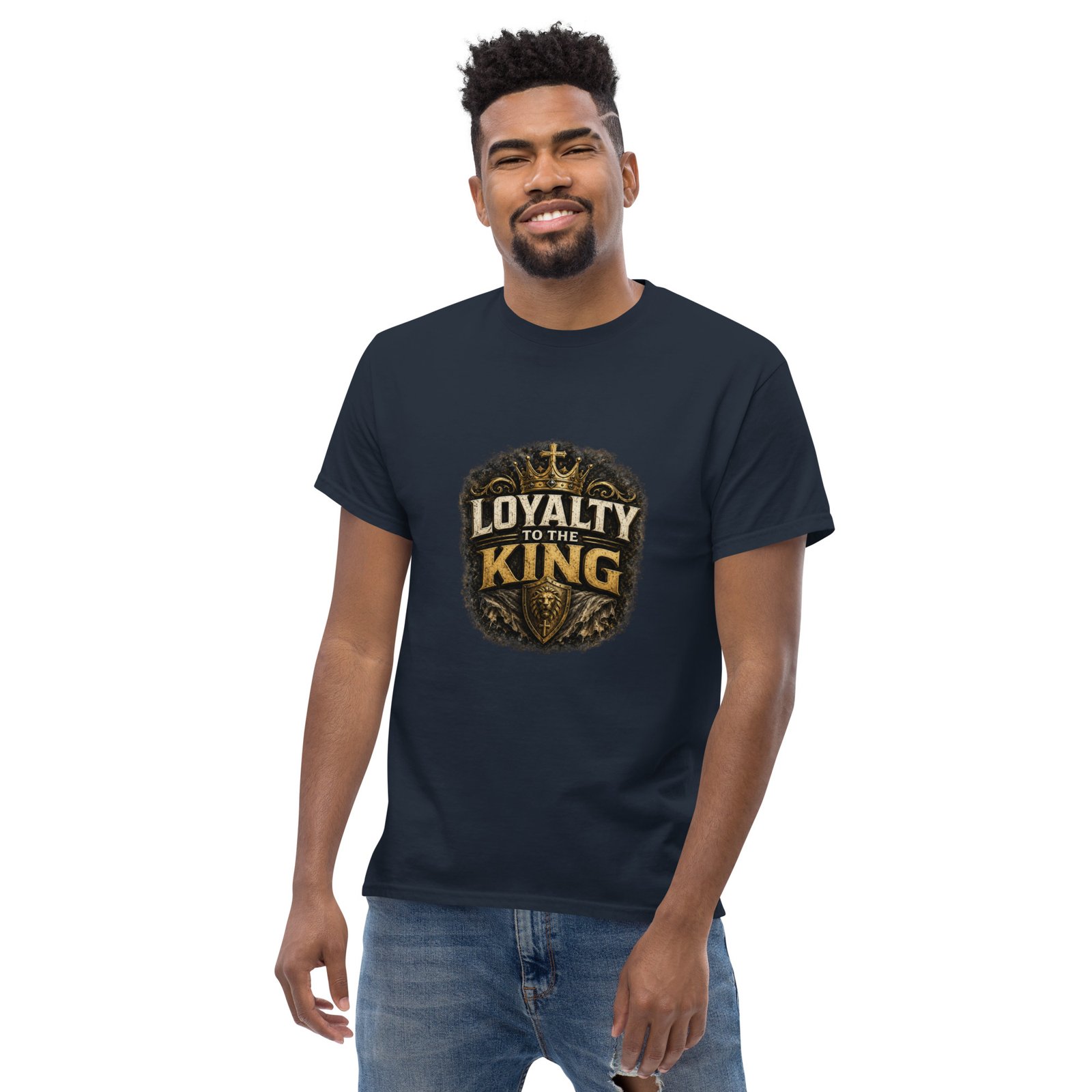 loyalty to the king — premium faith tee loyalty to the king — premium faith tee