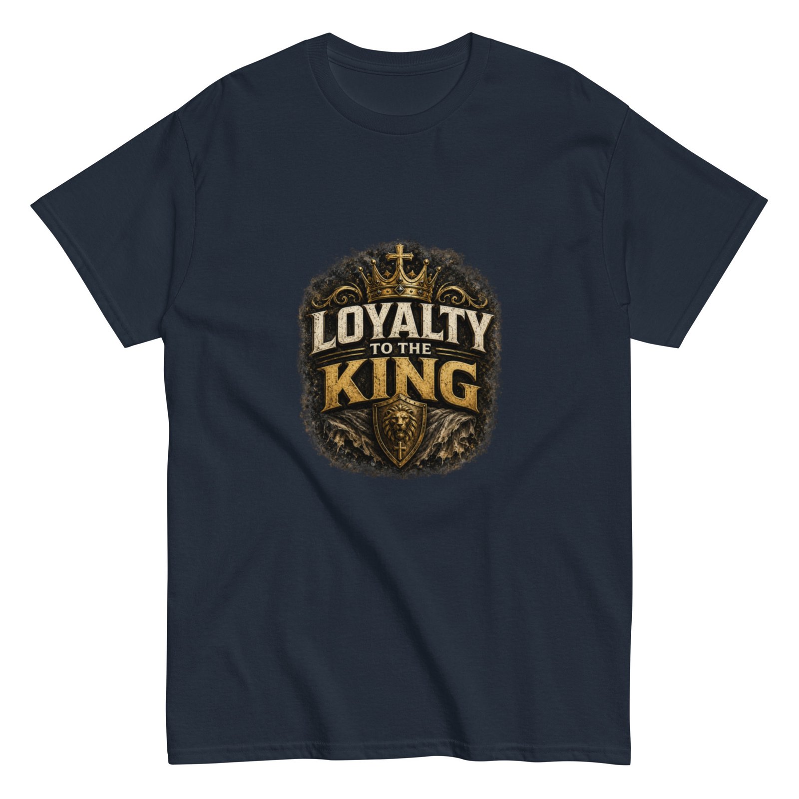 loyalty to the king — premium faith tee loyalty to the king — premium faith tee