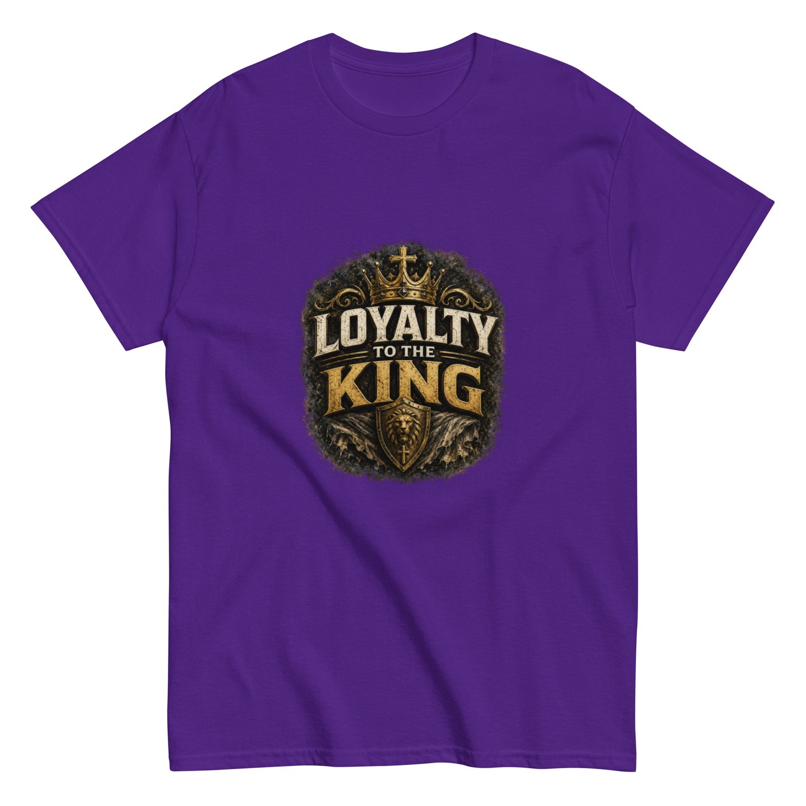 loyalty to the king — premium faith tee loyalty to the king — premium faith tee