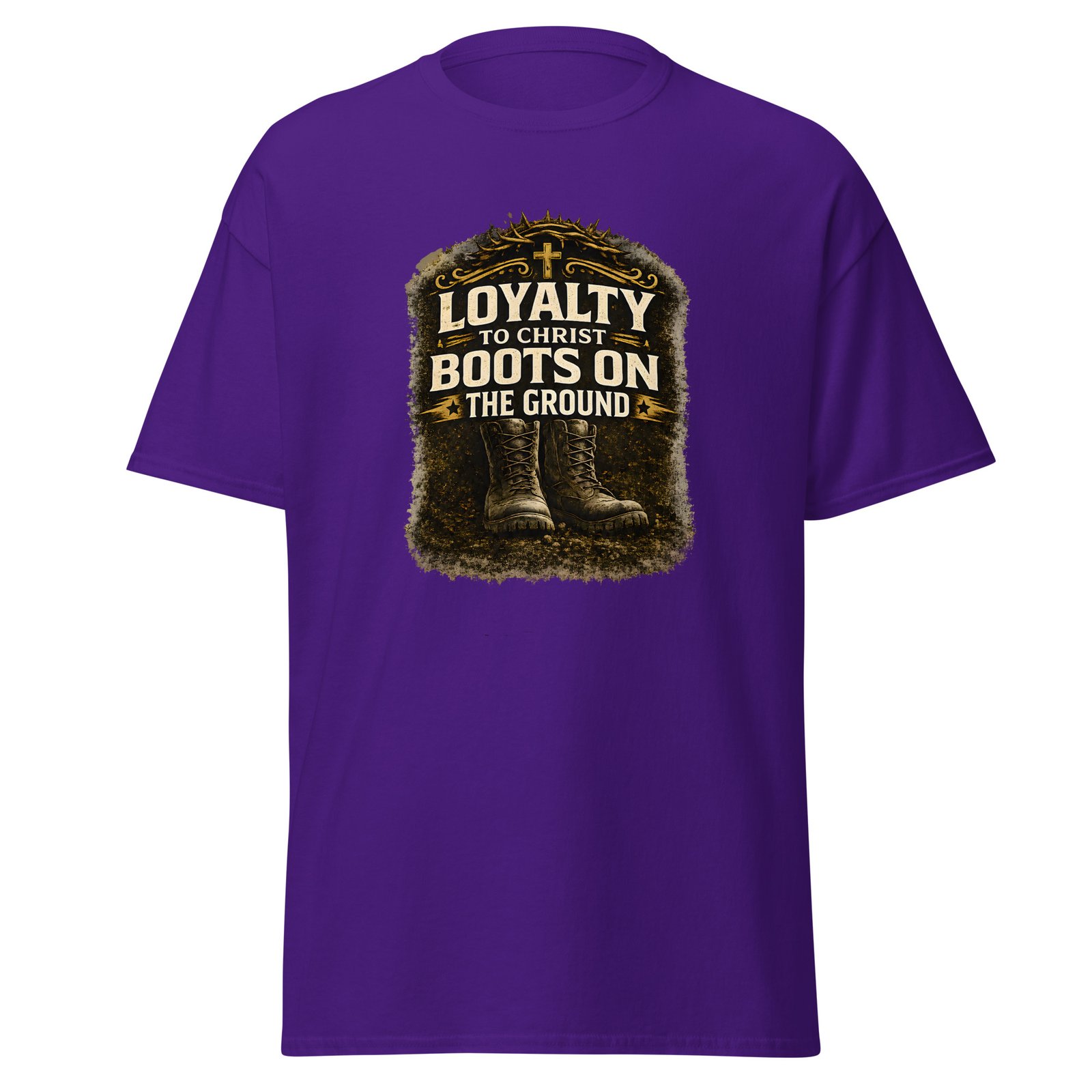 loyalty to christ — boots on the ground tee loyalty to christ — boots on the ground tee