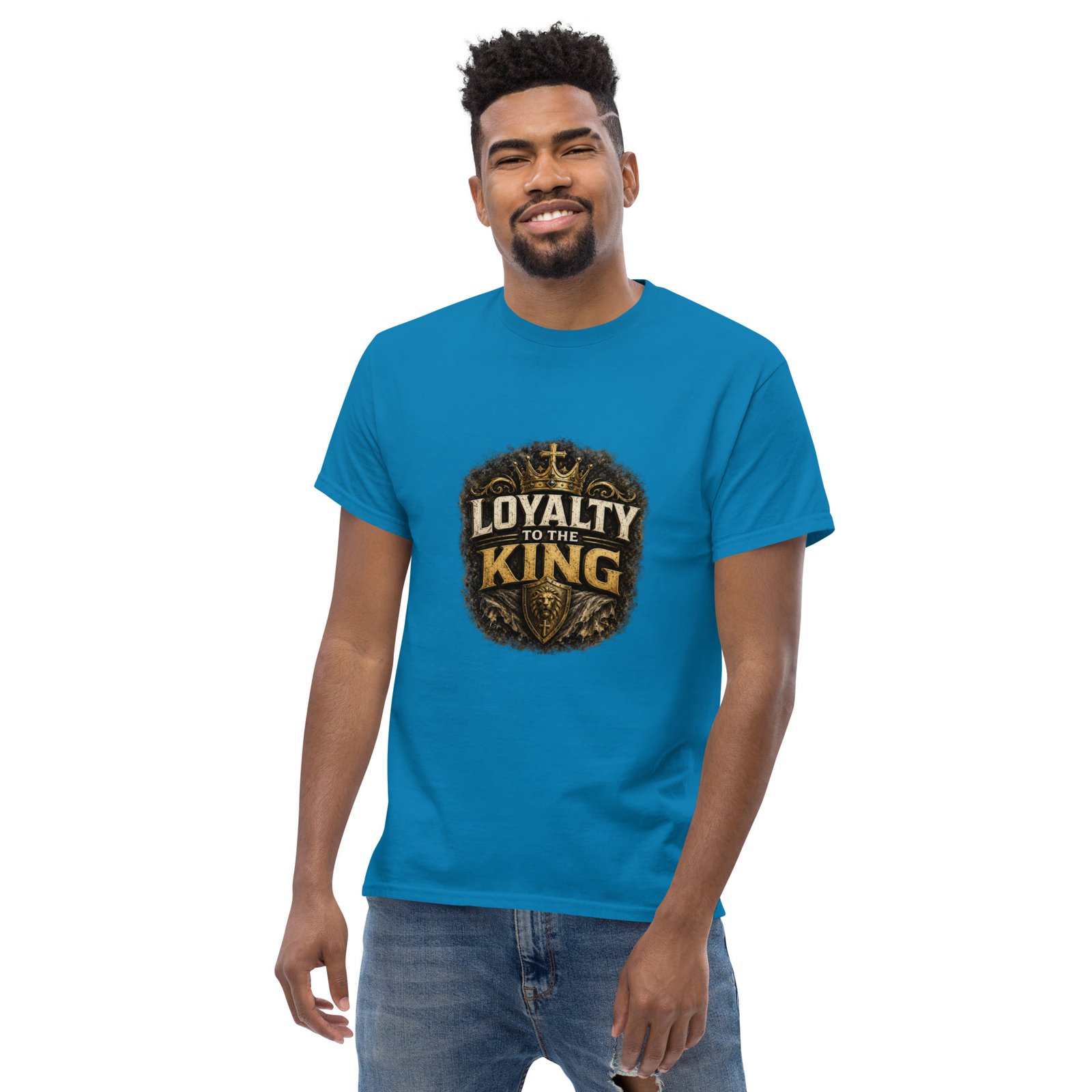 loyalty to the king — premium faith tee loyalty to the king — premium faith tee