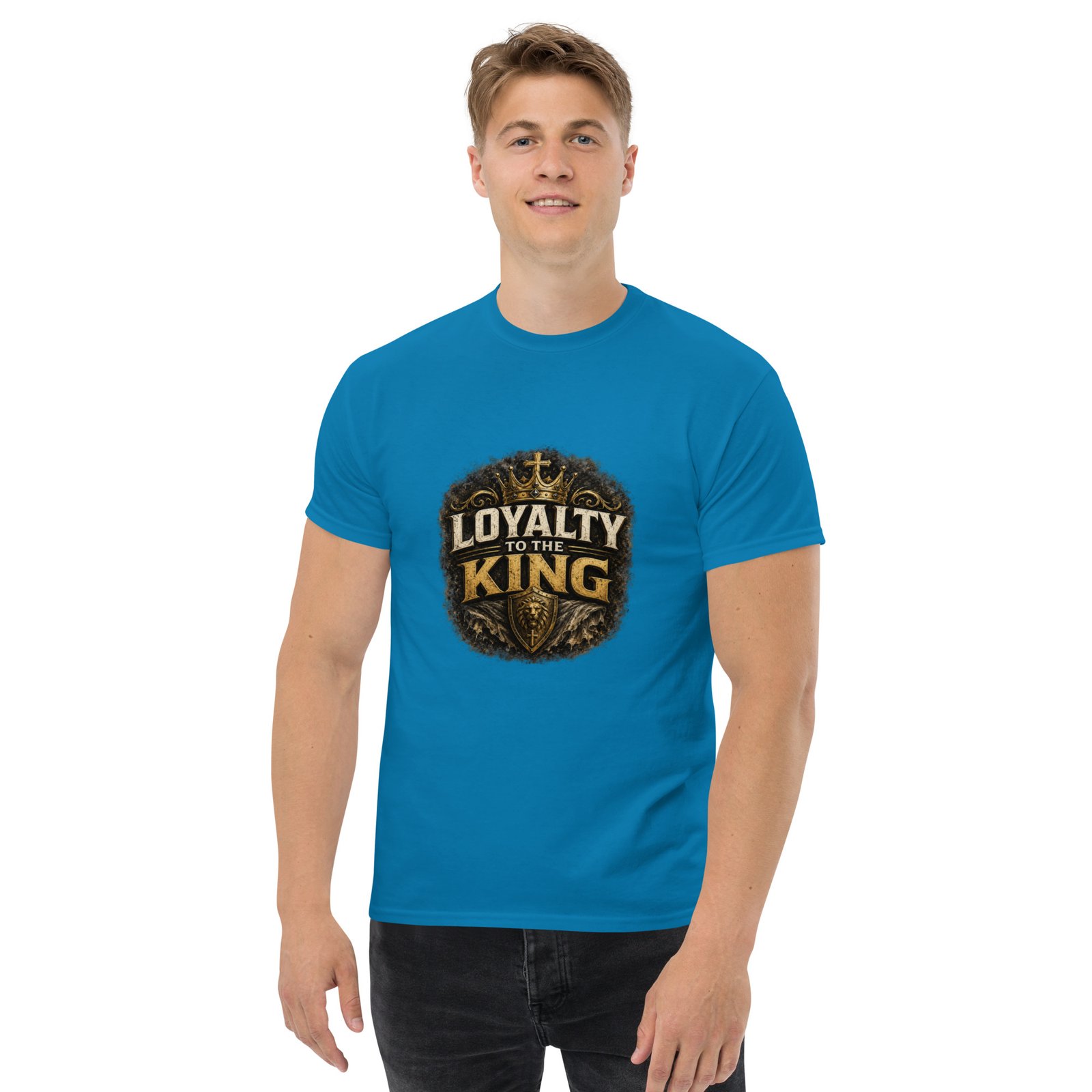 loyalty to the king — premium faith tee loyalty to the king — premium faith tee