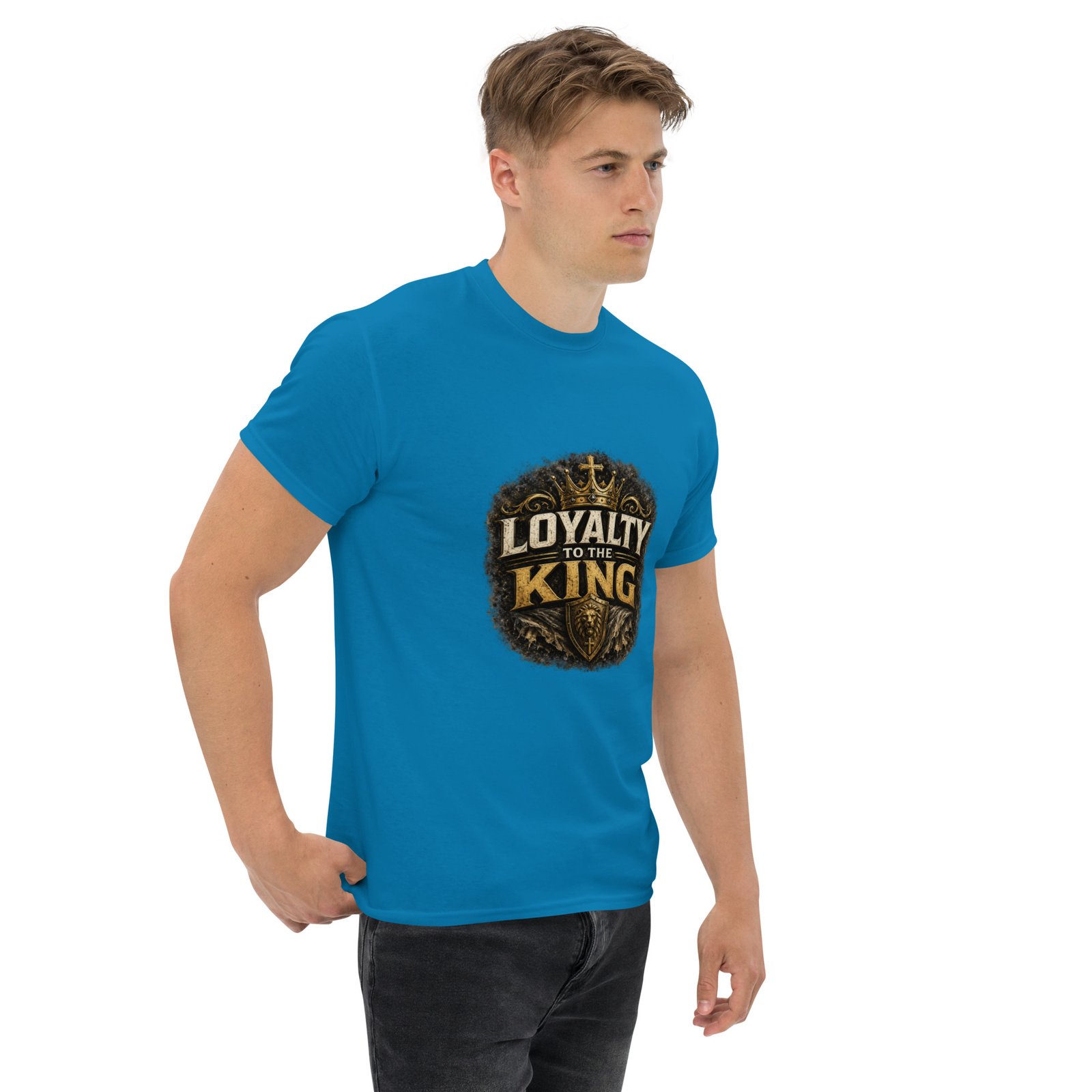 loyalty to the king — premium faith tee loyalty to the king — premium faith tee