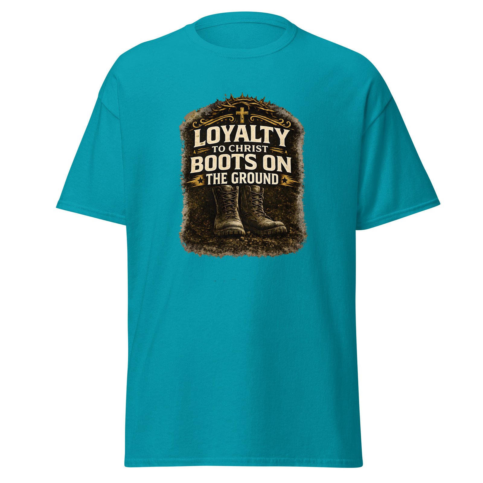 loyalty to christ — boots on the ground tee loyalty to christ — boots on the ground tee