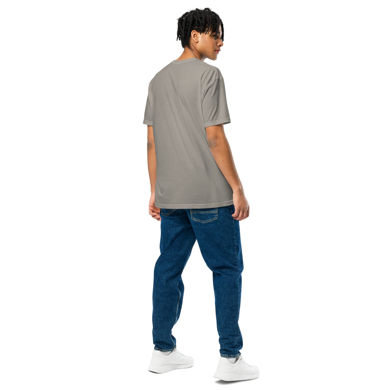 now™ blue | no opportunity wasted — premium front tee now™ blue | no opportunity wasted — premium front tee