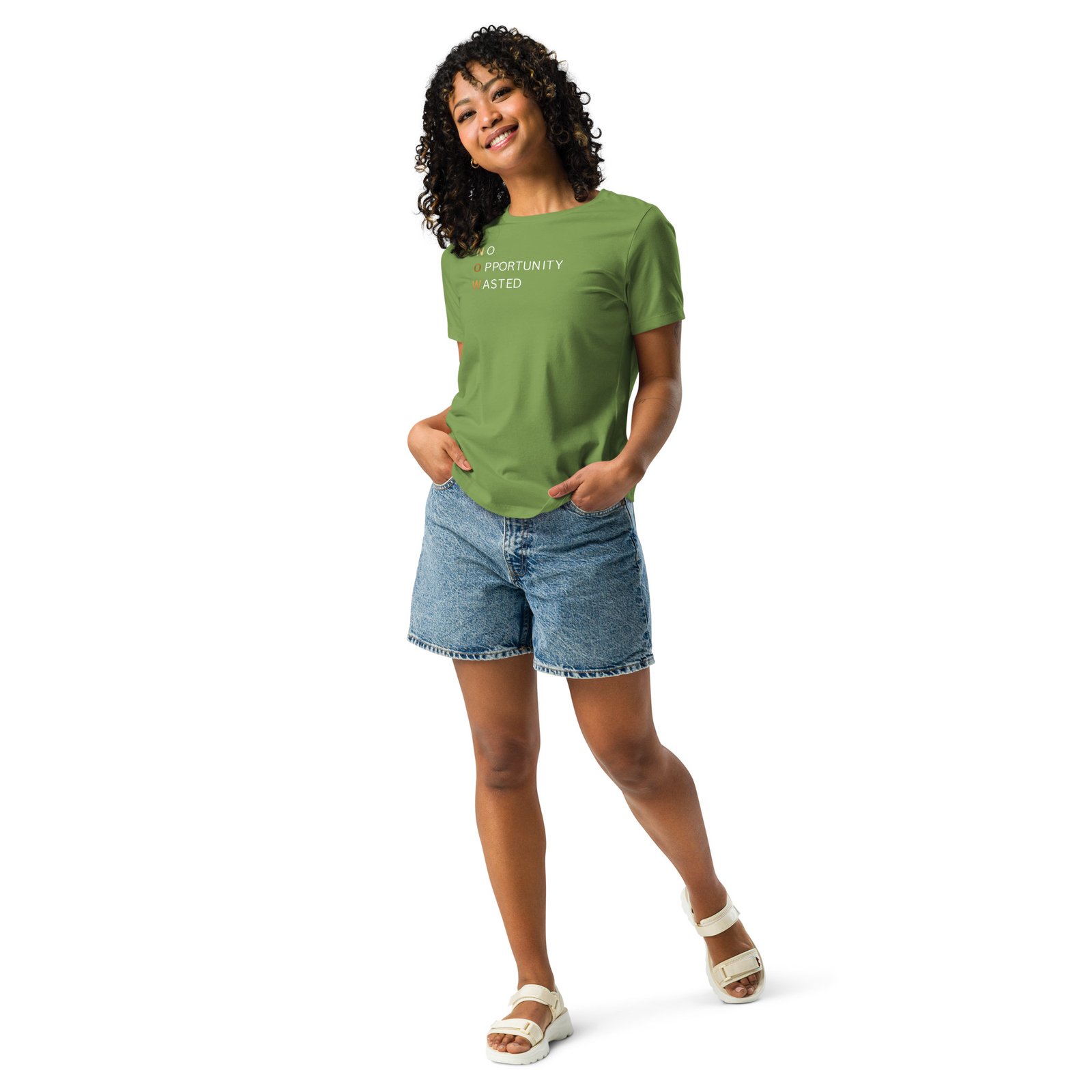 no opportunity wasted — women’s premium tee no opportunity wasted — women’s premium tee