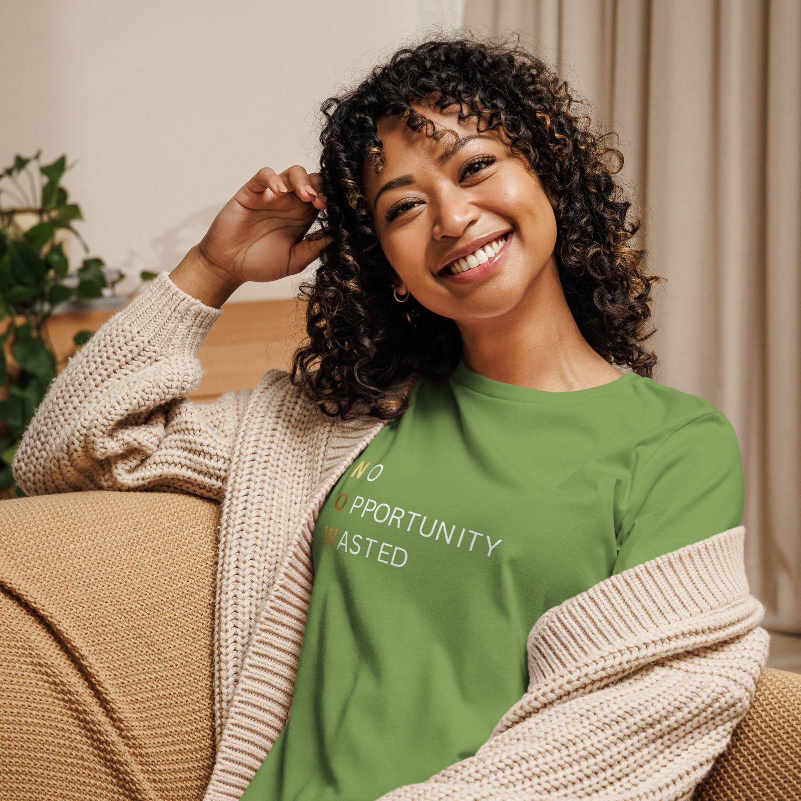 no opportunity wasted — women’s premium tee no opportunity wasted — women’s premium tee