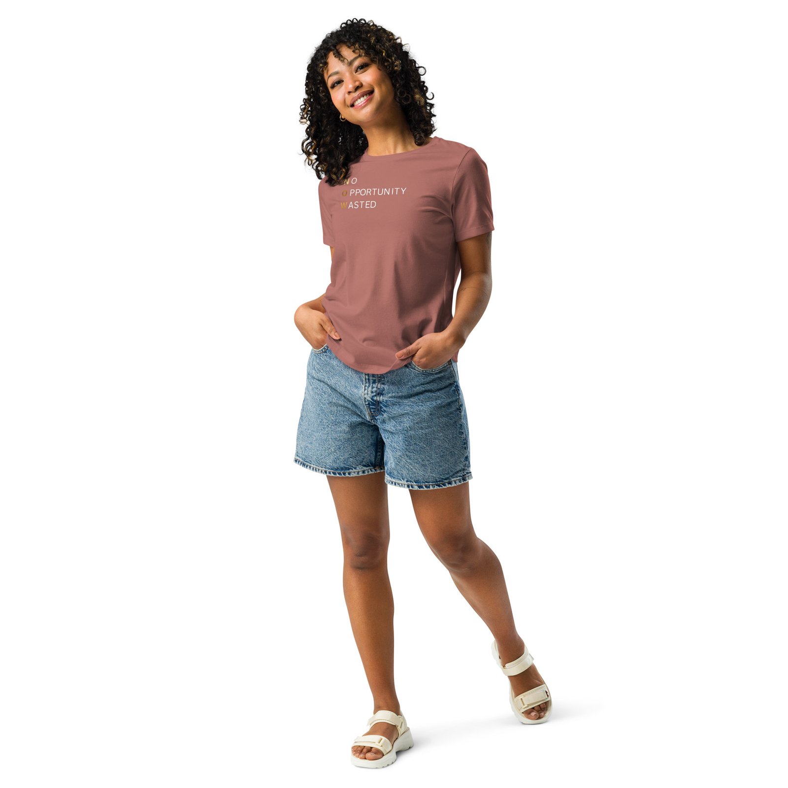 no opportunity wasted — women’s premium tee no opportunity wasted — women’s premium tee