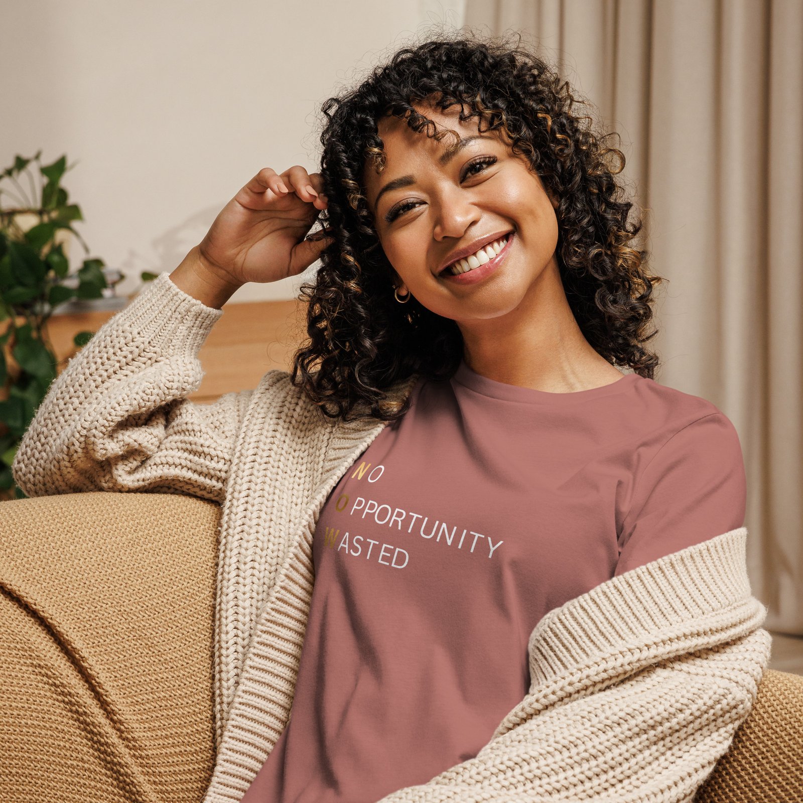 no opportunity wasted — women’s premium tee no opportunity wasted — women’s premium tee