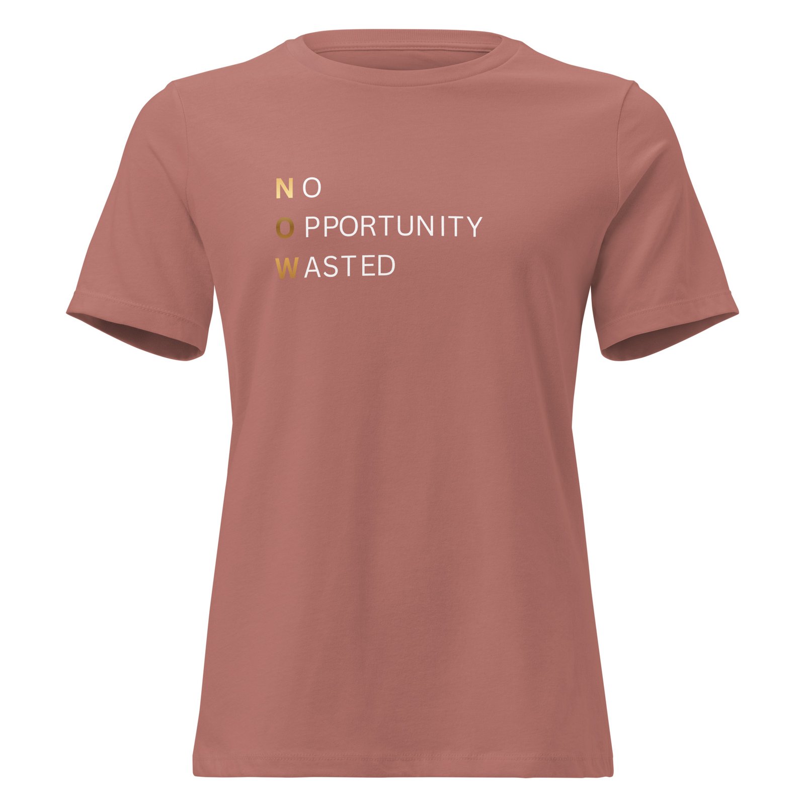 no opportunity wasted — women’s premium tee no opportunity wasted — women’s premium tee