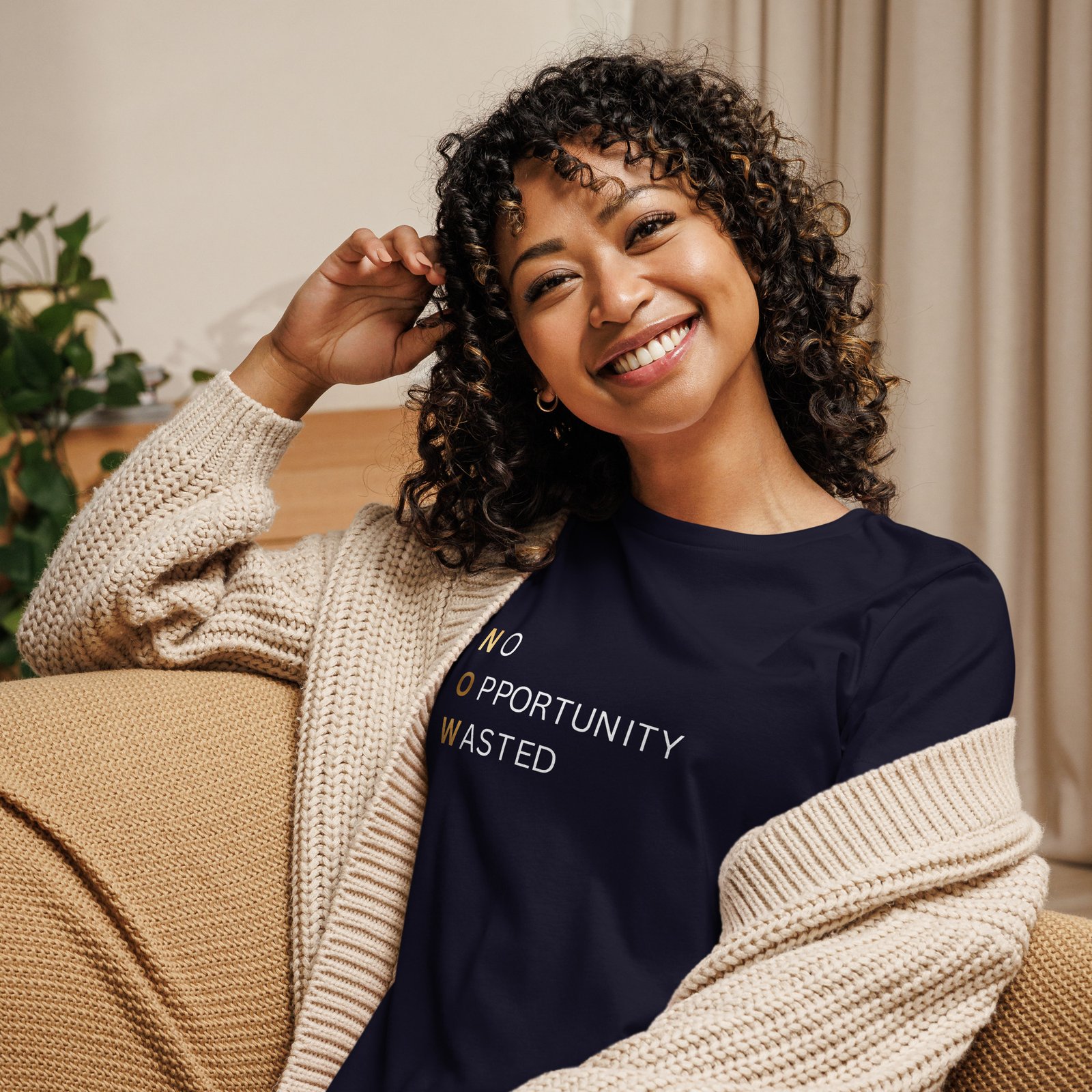 no opportunity wasted — women’s premium tee no opportunity wasted — women’s premium tee