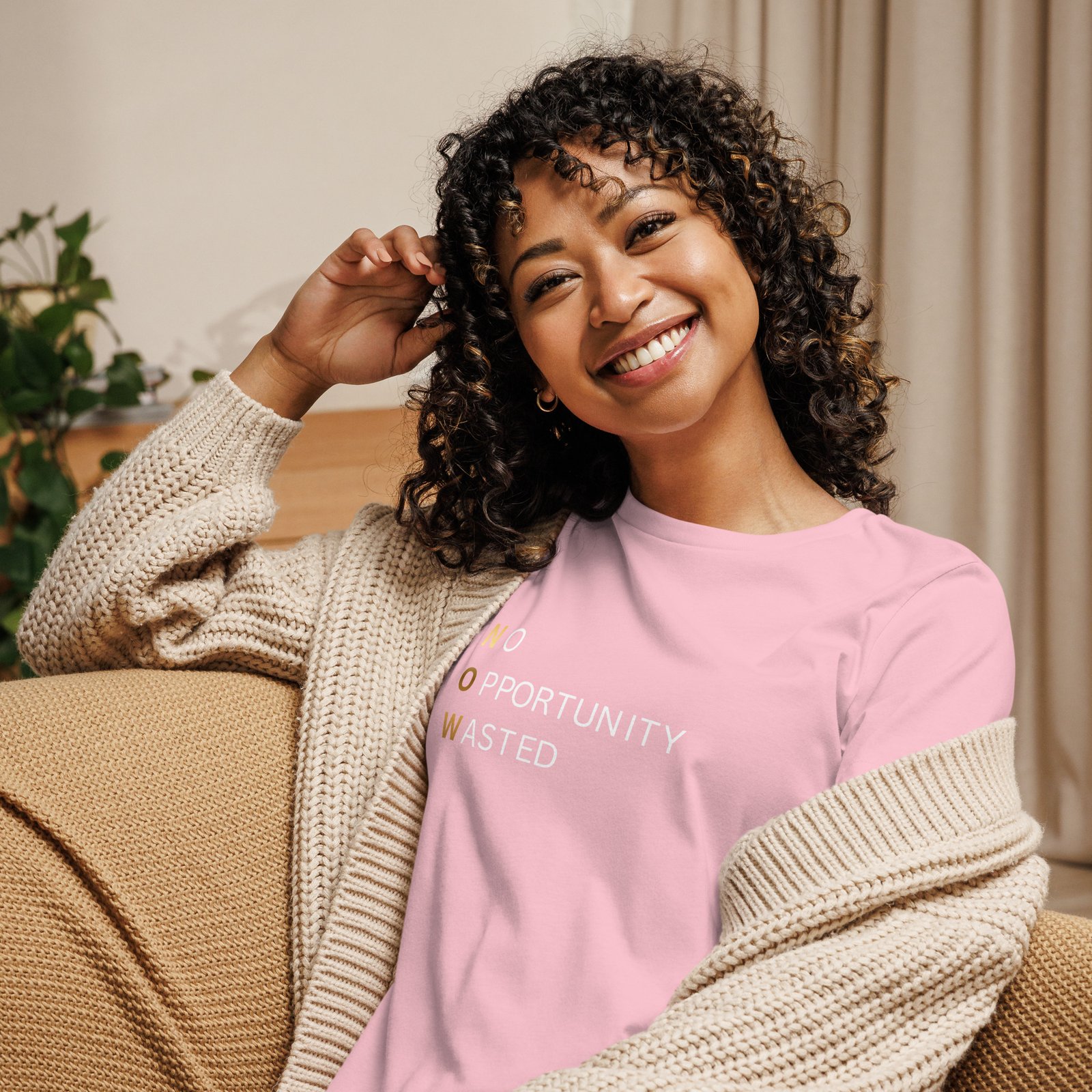 no opportunity wasted — women’s premium tee no opportunity wasted — women’s premium tee