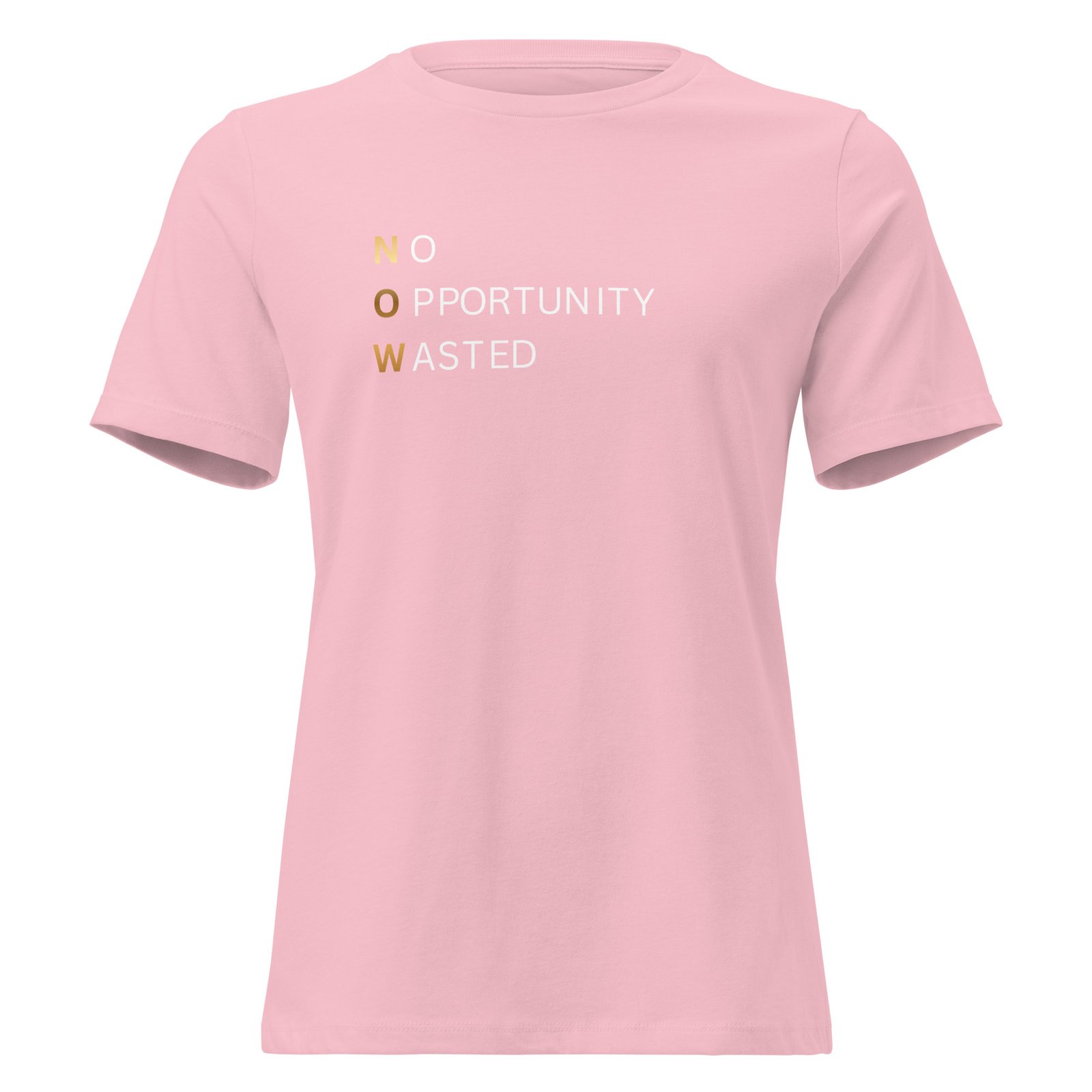 no opportunity wasted — women’s premium tee no opportunity wasted — women’s premium tee