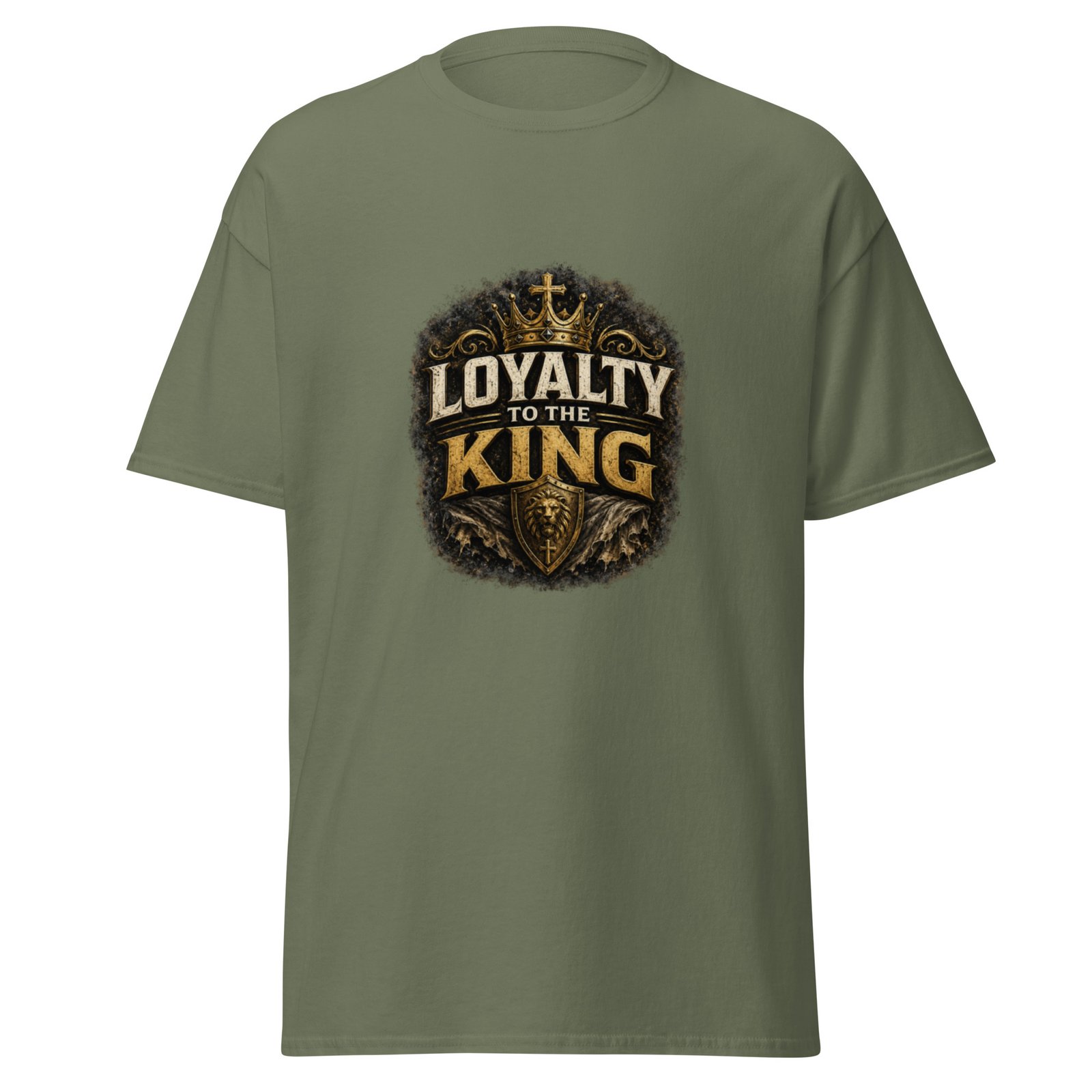 loyalty to the king — premium faith tee loyalty to the king — premium faith tee
