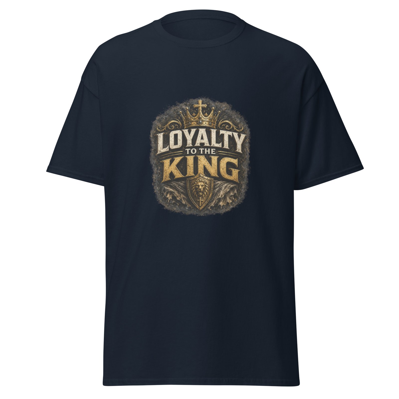 loyalty to the king — premium faith tee loyalty to the king — premium faith tee
