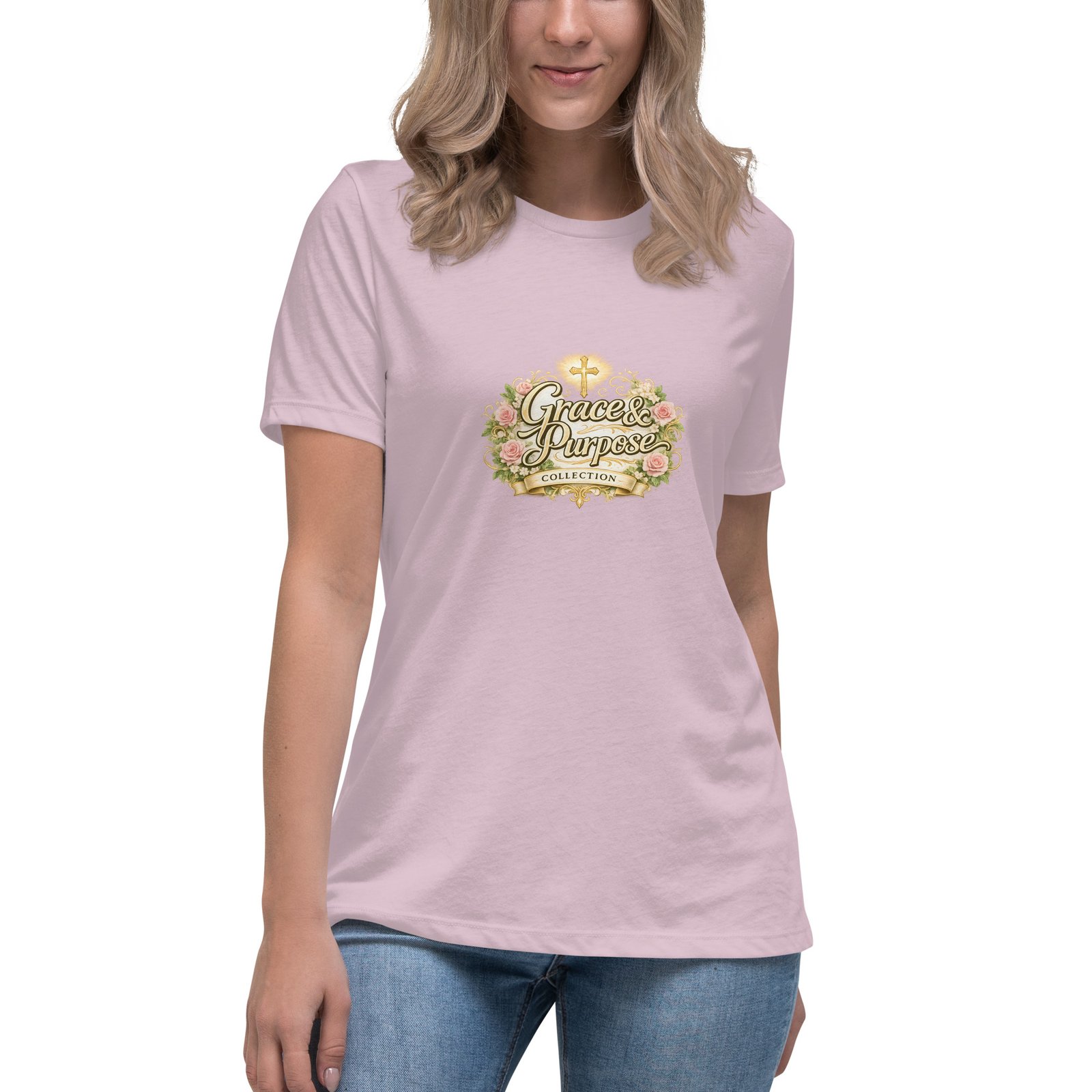 grace & purpose™ women's relaxed tee grace & purpose™ women's relaxed tee